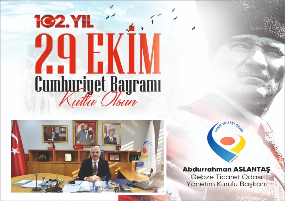 29 Ekim Cumhuriyet Bayramımız Kutlu Olsun