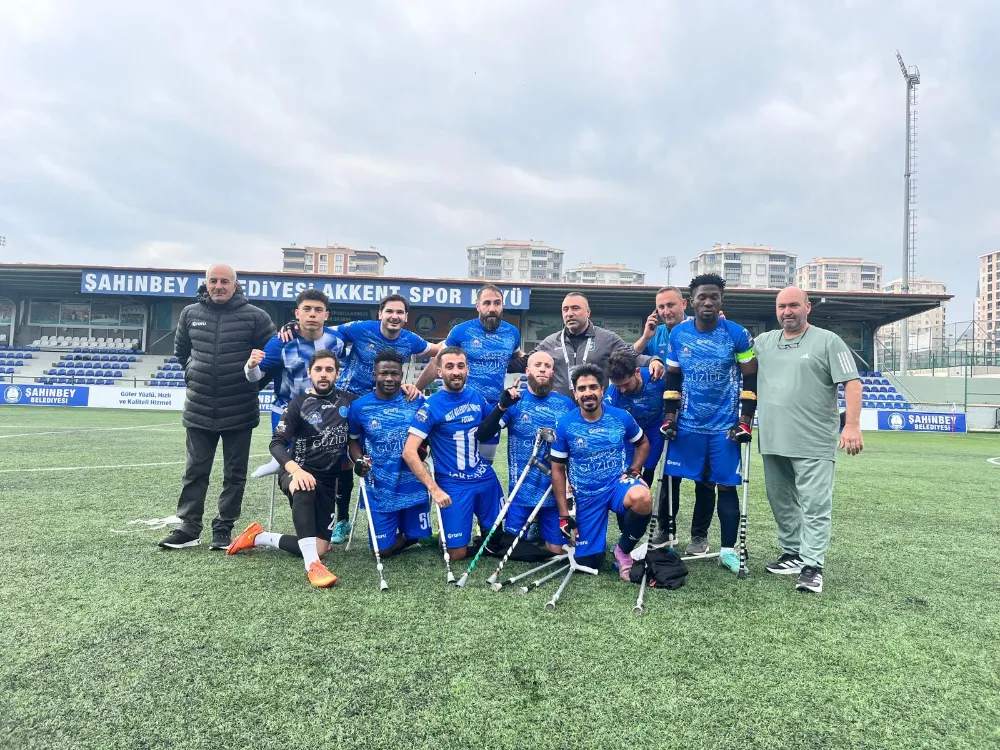 Gebze Belediyesi Ampute Futbol Takımı Lige Fırtına Gibi Başladı