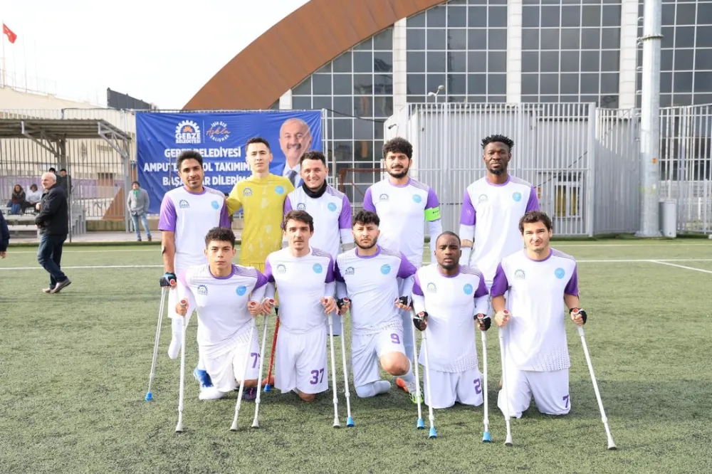  Gebze Ampute galibiyet serisini bozmadı: 4-1
