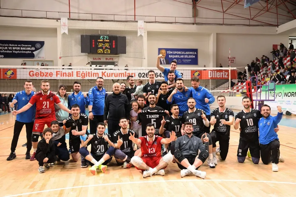 Gebze Voleybol Takımı;  Şampiyonluğa adım adım…