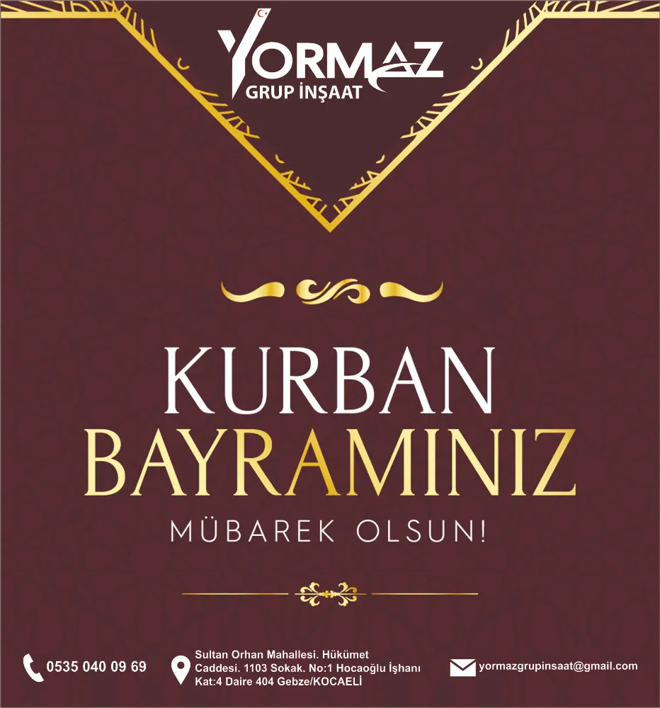 Kurban Bayramımız Mubarek Olsun