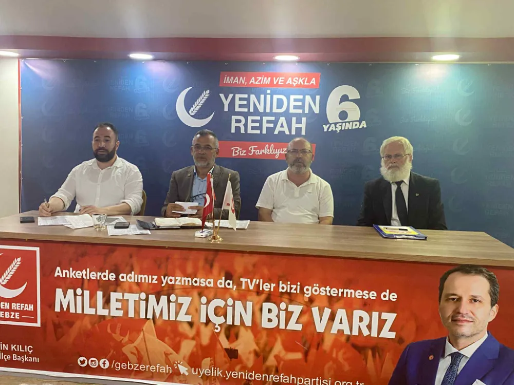                     Yeniden Refah İlçe Başkanı Kılıç:” Gazze De Çocuklar İsrail’in İnsafına Bırakıldı”
