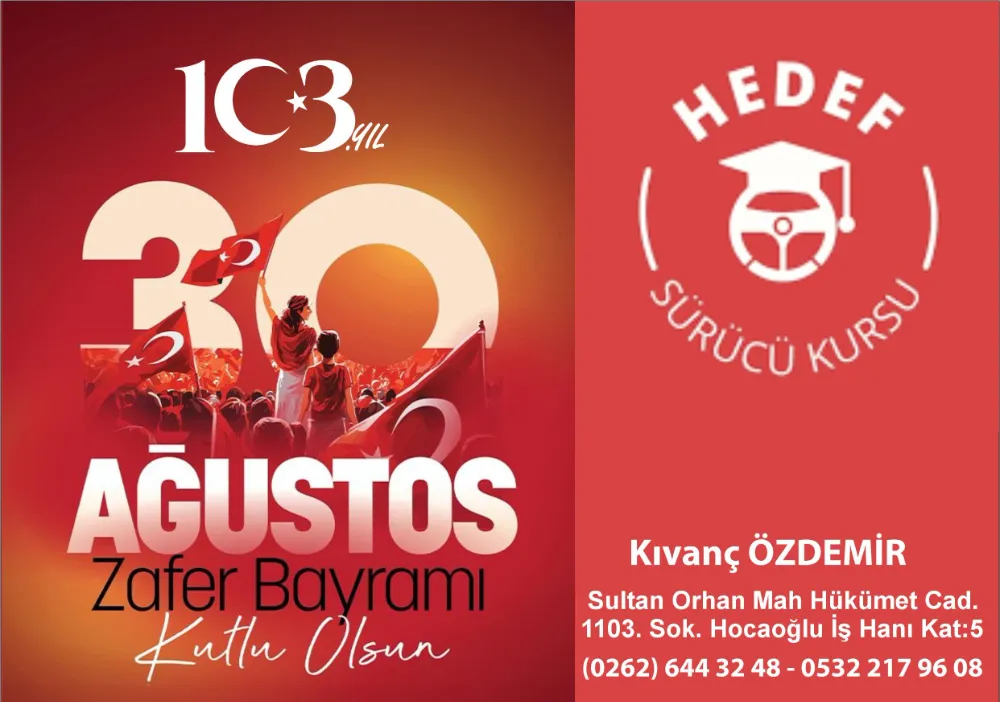 30 Ağustos Zafer Bayramımız Kutlu Olsun