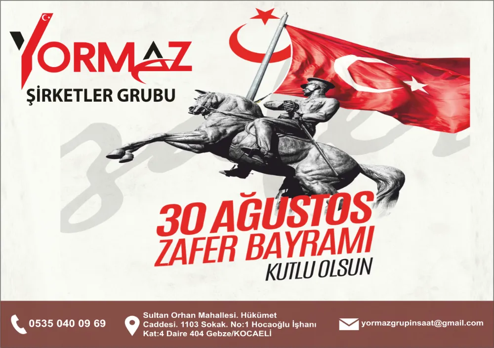 30 Ağustos Zafer Bayramımız Kutlu Olsun