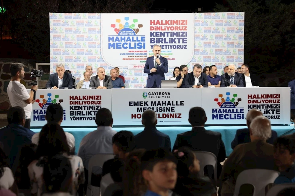 Mahalle danışma meclisi toplantıları devam ediyor